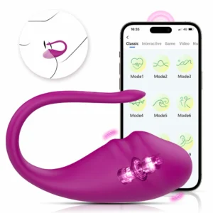 app remote control wearable vibrator | 9 vibration modes + long distance control | 100% waterproof + multiple charging | portable wear for orgasms anytime, anywhere
