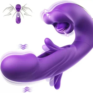2 in 1 flapping & licking + sucking clitoral vibrator | ergonomic design + magnetic charging | waterproof + ultra quiet <40db | enjoy an excellent "b" job