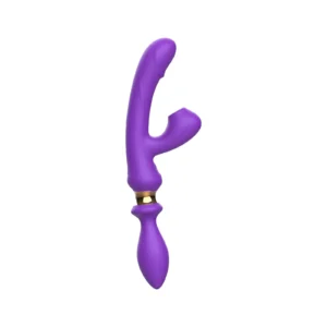 double massage stick | 10 frequencies + streamline design | medical grade silicone | ipx6 waterproof + magnetic charging | variety & pleasure