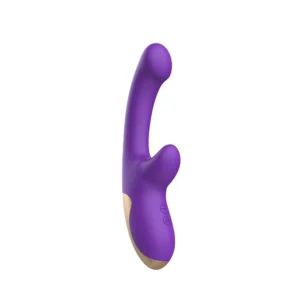 soft touch orgasm vibrator | dual headed stimulation | medical grade silicone | ipx7 waterproof + magnetic charging | 10 frequency seismic rate