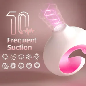 moon crystal wheel clitoral sucker | powerful suction + ultra quiet <20db | waterproof + travel friendly | cute & discreet design