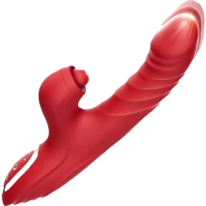 4 in 1 triple action g spot vibrator | vibrating curved + pulsing + sucking + thrusting | multiple modes for inner & outer sensation | various charging methods