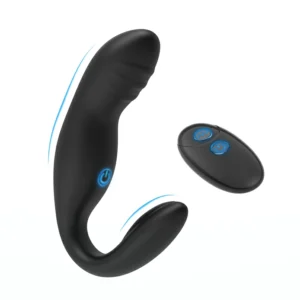 wireless remote prostate massager | 7 vibration modes + bidirectional stimulation | magnetic charging + full body wash | unleash your passion
